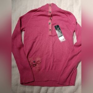 Lauren Active- Ralph Lauren quarter button-up cardigan